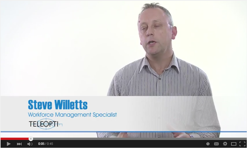 Workforce Management Specialist - Steve Willetts
