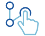 Microsoft Teams Contact Centre - finger icon