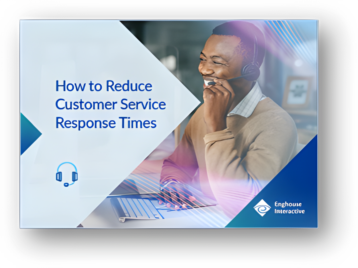 How to Reduce Customer Service Response Times ebook cover image